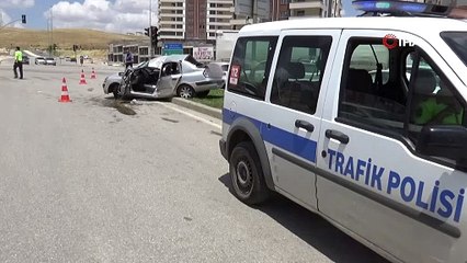 Savrulan otomobil takla atarak durdu: 4 yaralı