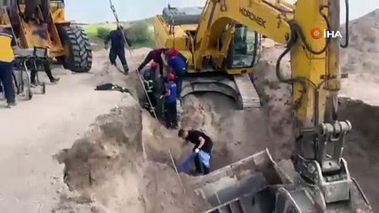 İş makinesi operatörünün feci ölümü