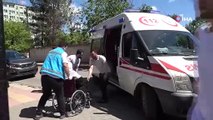 85 yaşındaki kadının oy kullanması için ambulans seferber oldu