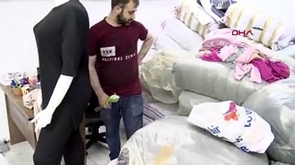 Davetsiz misafir dükkana böyle girdi