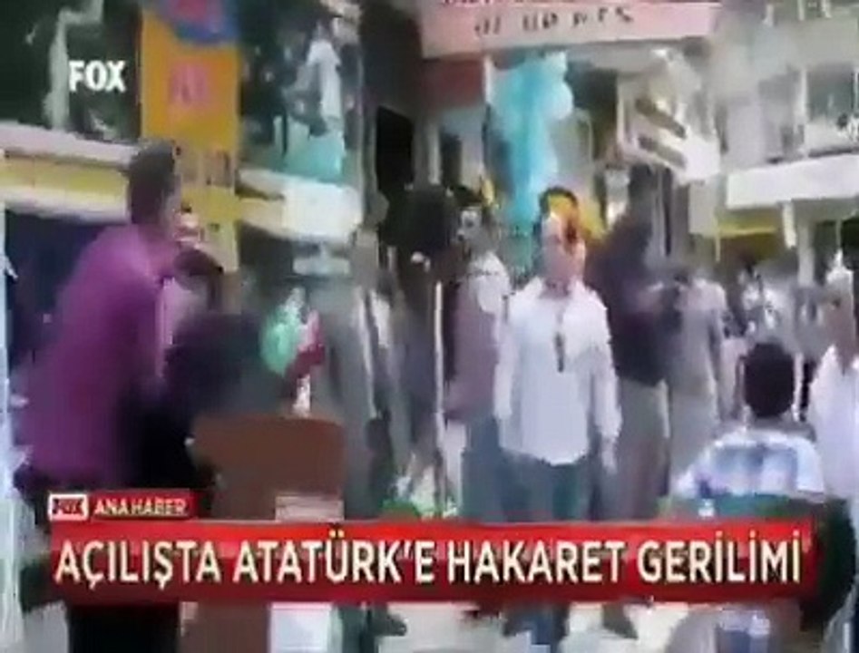 Atatürk düşmanı Türkiye'nin 127. partisini kurdu. Kastamonu'da Atatürk'e hakaret edince vatandaşlar tepki göstermişti