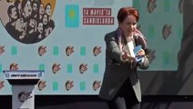 Akşener: Bir yüzükle çıktılar gemiciğin dibine vurdular. Bu süpürgeyle süpüreceğiz onları