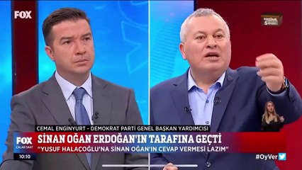 Cemal Enginyurt’tan Sinan Oğan’a: Meclis'te tokatla çarpa çarpa manyak etti AKP'liler seni. Nasıl bir araya geldin bunlarla?