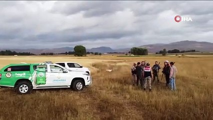 Jandarmadan avcılara havadan denetim