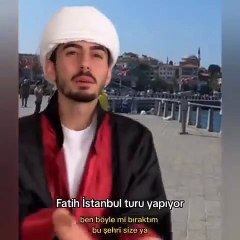Sığınmacı sorunu daha iyi anlatılamazdı. Fatih Sultan Mehmet İstanbul’u bu haliyle görse ne derdi