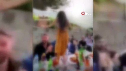 Kayseri'de iğrenç olay: Masada küçük kız çocuğu oynatıldı