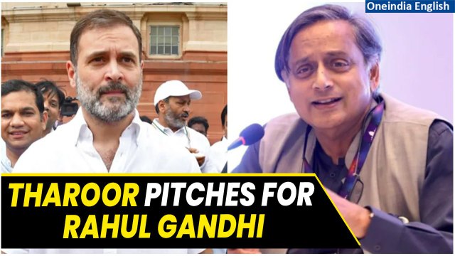 Rahul Gandhi 'Man Of Match', Should Be Leader Of Opposition: Shashi Tharoor