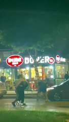 Bursa'da şampiyonluk kutlayan Galatasaray taraftarına meydan dayağı