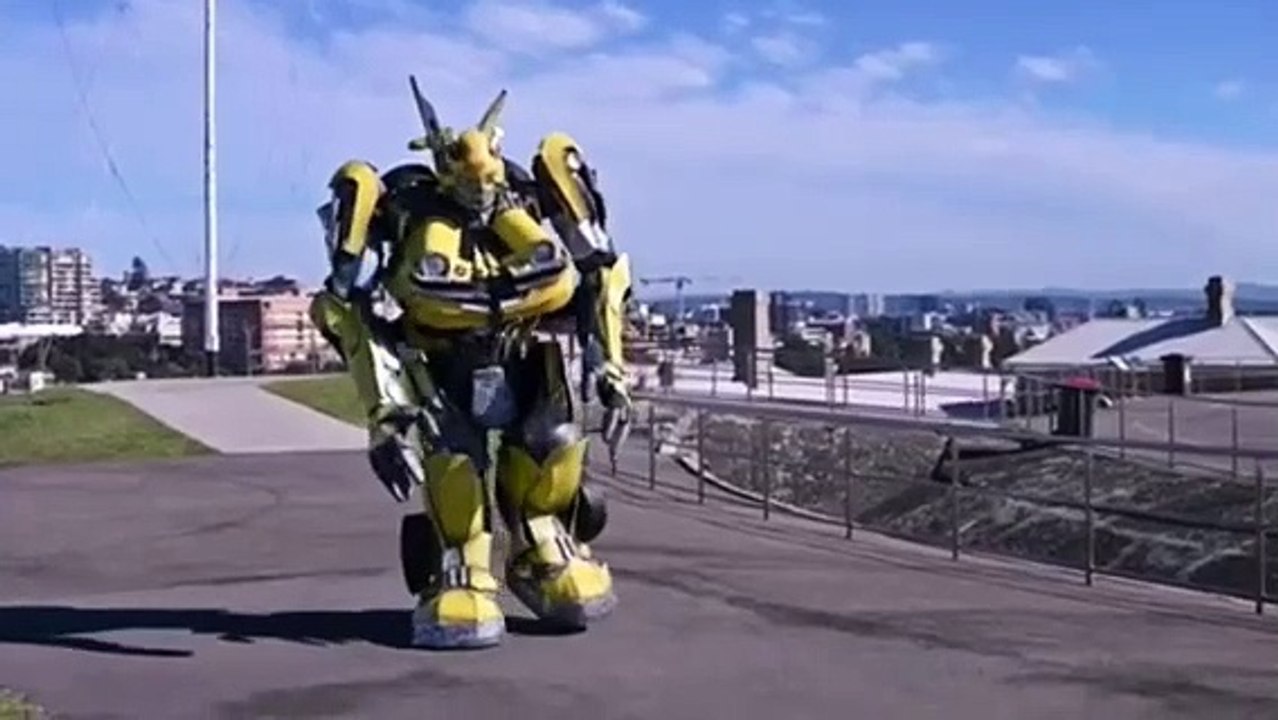 Simon Wait's Bumblee costume