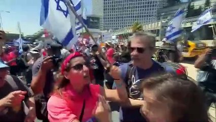 İsrail'de hükümet karşıtı protestolar devam ediyor