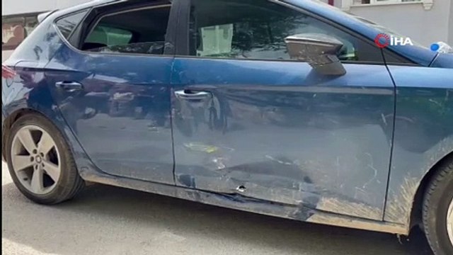 Ehliyetsiz motosiklet sürücüsü otomobille çarpıştı