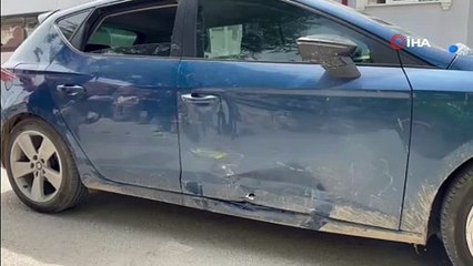 Ehliyetsiz motosiklet sürücüsü otomobille çarpıştı