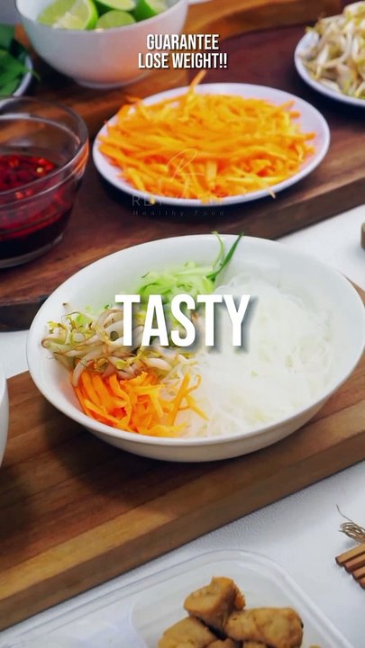 Vietnamese Beef Lemongrass Noodle Salad