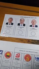 Traktörü haczedilen çiftçi oy kullanırken muhalefete bela okudu