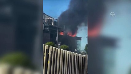 İstinye Park'ta çıkan yangın kontrol altına alındı