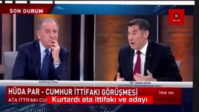 Sinan Oğan’ın saray hakkında söylediği sözler ortaya çıktı. Sosyal medya bulup çıkardı