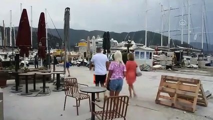 Marmaris'e Bahama bandıralı kruvaziyerle 480 turist geldi