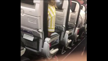 Havada arızalanan uçakta korku dolu dakikalar