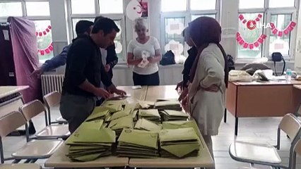 Kayseri’de oy sayımı başladı