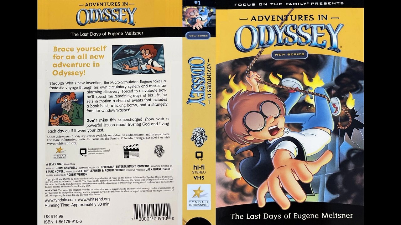 Adventures In Odyssey - 14. The Last Days Of Eugene Meltsner  2000 (Unofficial Soundtrack)