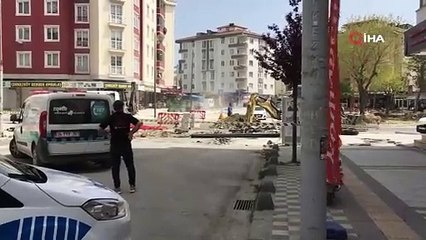 Çerkezköy'de doğalgaz paniği
