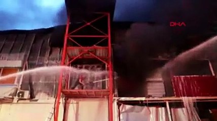 Mersin'deki mobilya fabrikası yangınında ölenlerin sayısı 4'e yükseldi