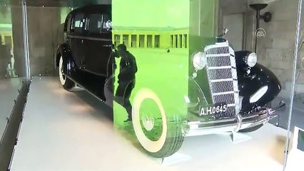 Atatürk'ün restore edilen otomobili Anıtkabir'de sergileniyor