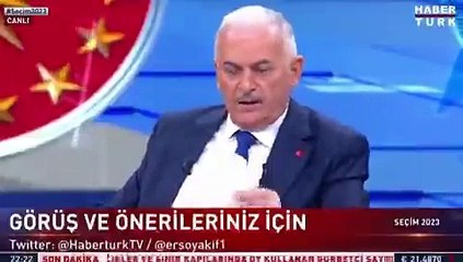 AKP'li Binali Yıldırım, canlı yayında bu sözlerle yarım dakika daha istedi: Neyse parasını veririz