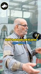Emekli vatandaş emeklinin içler acısı halini böyle anlattı
