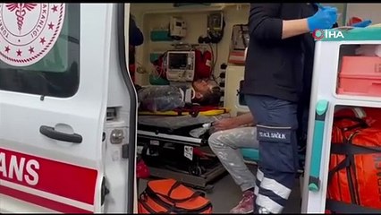 Ordu'da 4 işçi iskeleden düştü