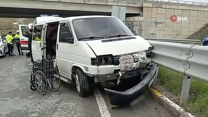 Yemin törenine giden aile kaza yaptı: 4 yaralı