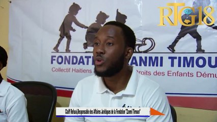 Fondation "Zanmi Timoun" denonse sitiyasyon timoun yo ap fè fas pandan peryòd kriz la.