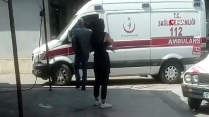 Uyuşturucunun etkisindeki kız zombi gibi davrandı