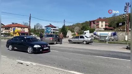 Zonguldak’ta trafik kazası: 4 yaralı 