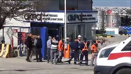 2 gün yanan kimya fabrikası patlaya patlaya yine yandı