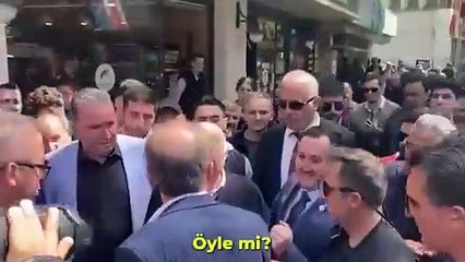 Muharrem İnce’nin vatandaşla yaşadığı polemik gündem oldu: Saygısızlık yapma