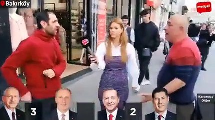 Ekonomiyi savunan AKP'liyi Z kuşağı susturdu. Gencin yakasına yapıştı
