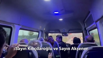 Kılıçdaroğlu ve Akşener iftara minibüsle gitti. 14 Mayıs’tan sonra şatafat bitecek
