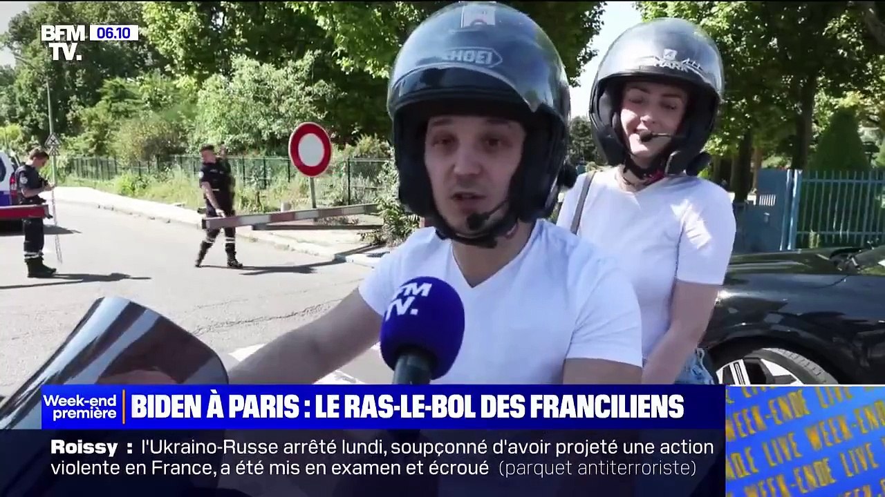 Les parisiens en pleine crise de nerfs : Encore des centaines de kilomètres de bouchons  en raisons des fermetures de routes, d'autoroutes, du périph pour permettre à Biden et Zelensky de se déplacer sans risque