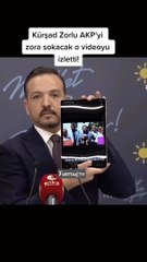 AKP'yi zora sokacak deprem videosu. Kürşad Zorlu izletti