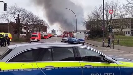 Depolama tesislerinde yangın: 140 kişi tahliye edildi