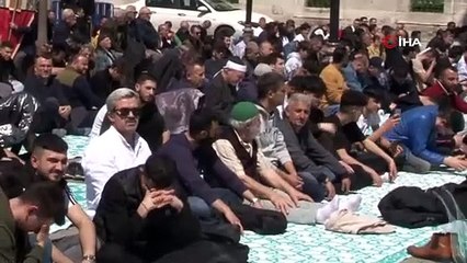 Ayasofya’da Ramazan’ın son Cuma namazı