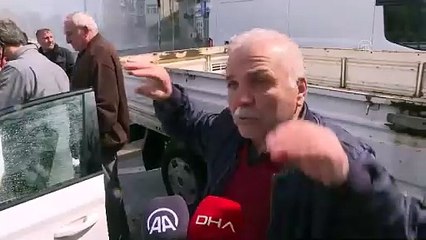 Ana ishale hattı patladı! Ortalık savaş alanına döndü