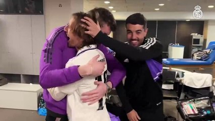 Barcelona'yı evinde rezil eden Real Madrid'in soyunma odası görüntüleri ortaya çıktı