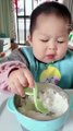 baby eating food  #cute #shorts #baby #youtubeshorts #status