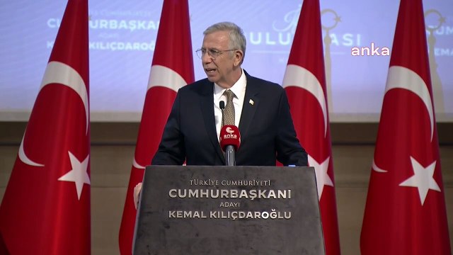 Mansur Yavaş: Deprem bölgesinde Cumhurbaşkanı '11 belediye başkanınız nerede' diyor. Gözler kör olmuş