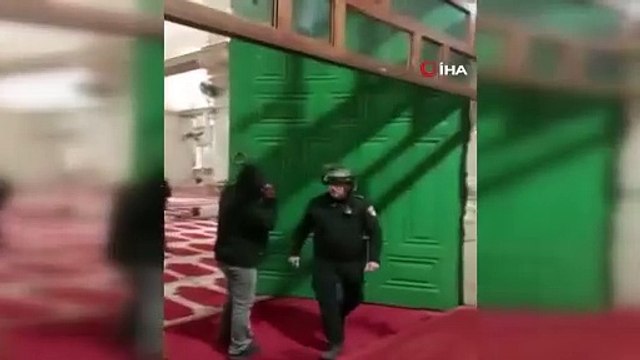 İsrail’den Mescid-i Aksa’ya 3’üncü baskın: 6 kişi yaralandı