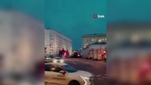 Rusya Savunma Bakanlığında yangın çıktı   