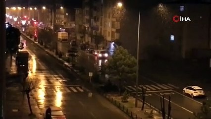 Iğdır’da nisan ayında kar etkili oluyor