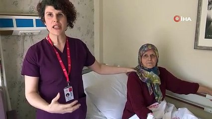 73 yaşındaki kadın sessiz katilden son anda kurtuldu